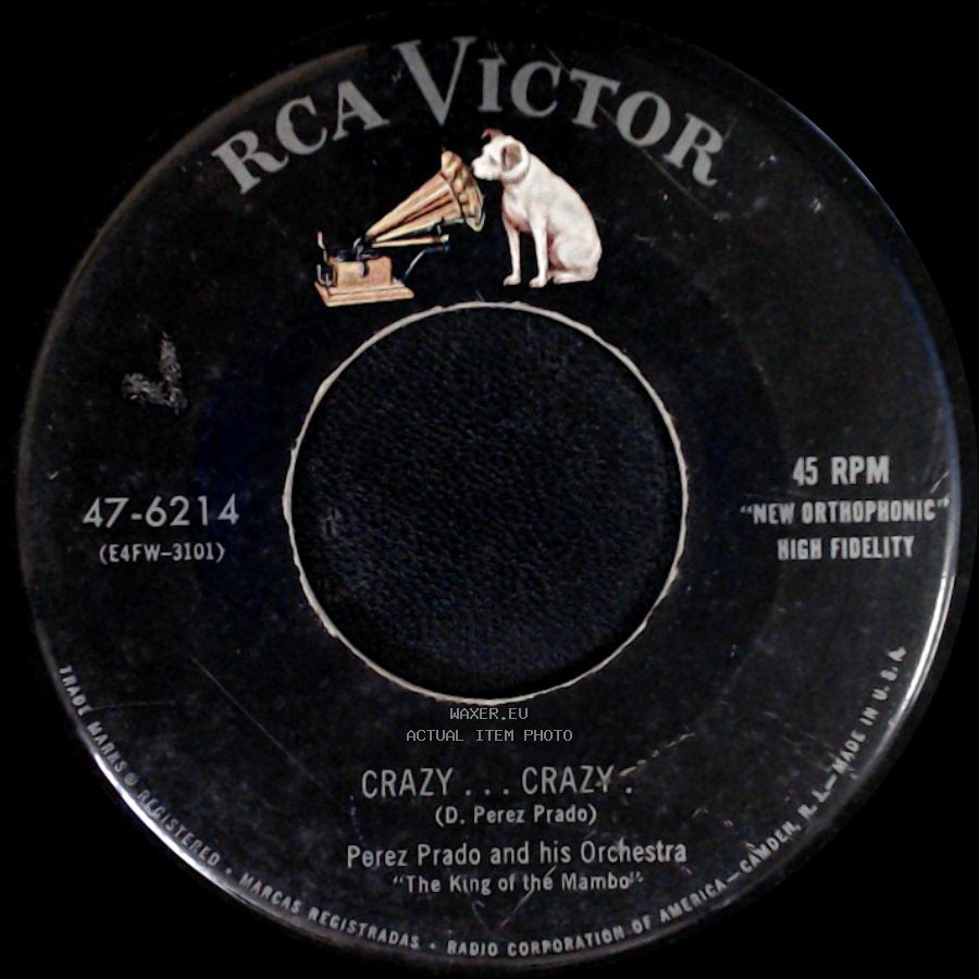 Perez Prado And His Orchestra - Crazy ... Crazy / Monitor Mambo side A