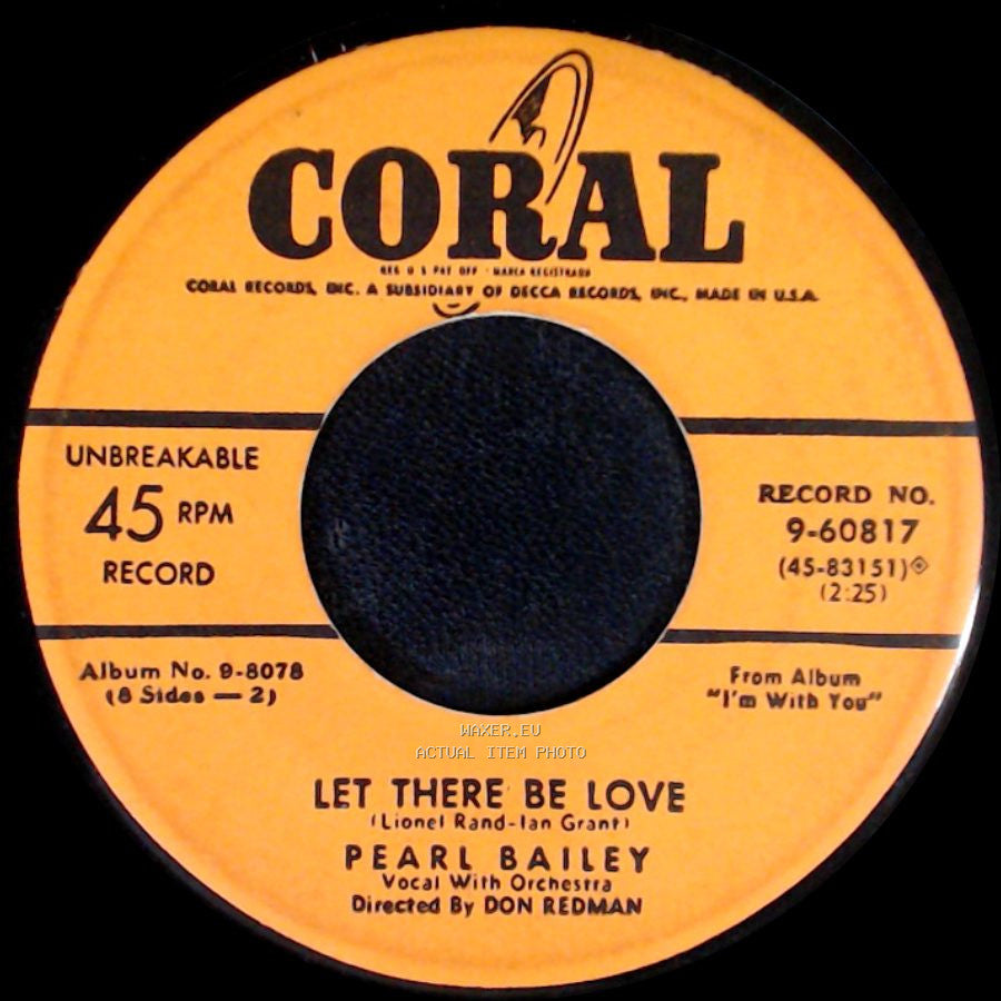 Pearl Bailey - Let There Be Love / Takes Two To Tango side A
