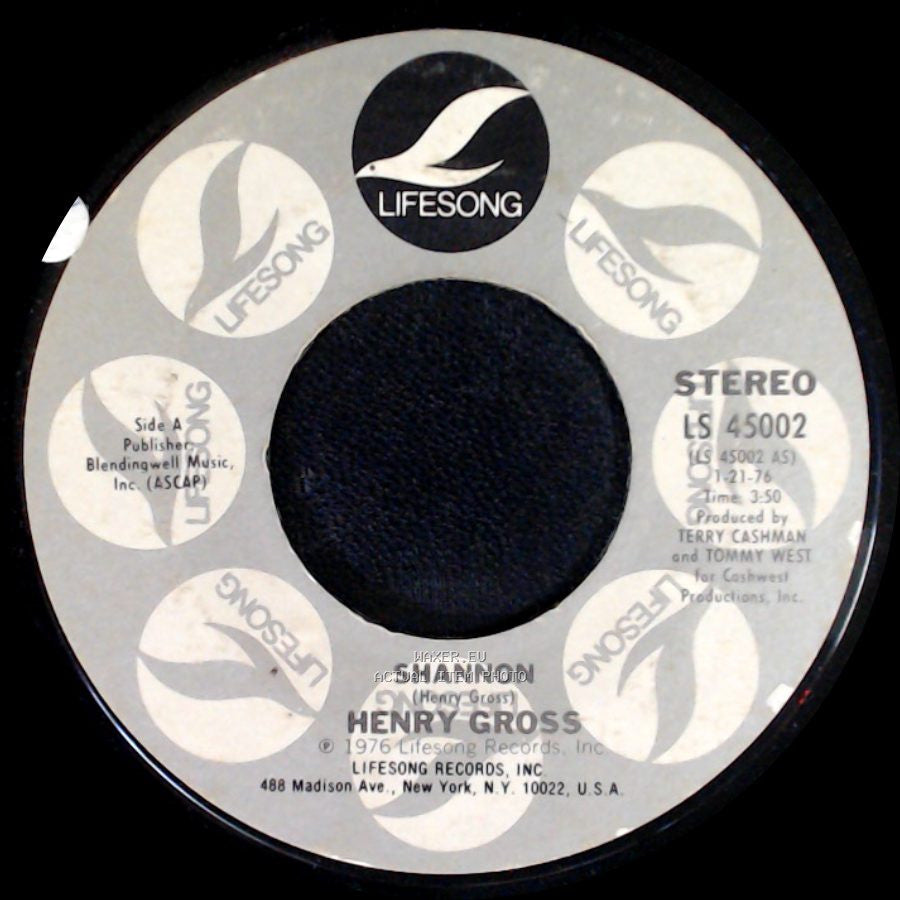 Henry Gross - Shannon / Pokey side A
