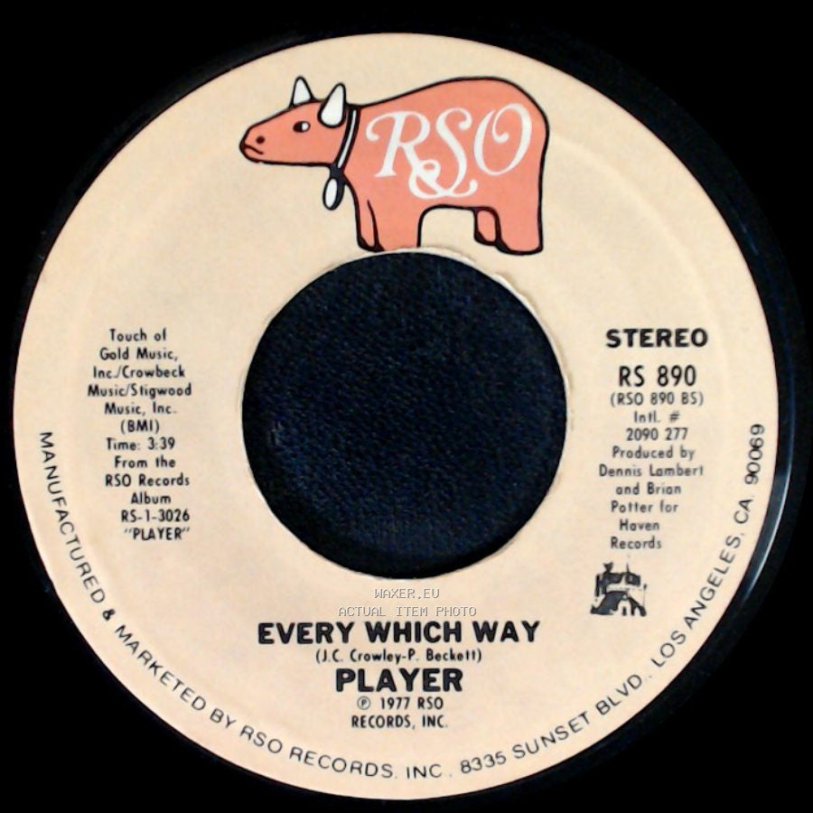 Player - This Time I'm In It For Love / Every Which Way side B
