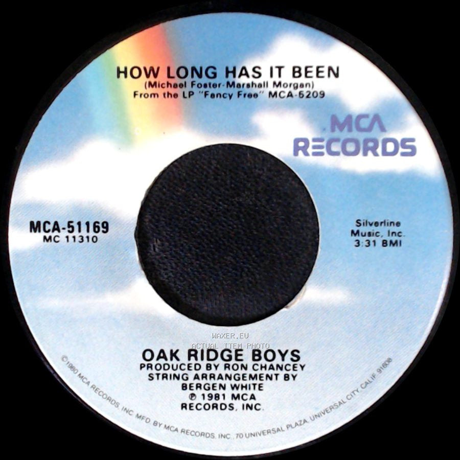 Oak Ridge Boys - Fancy Free / How Long Has It Been side B