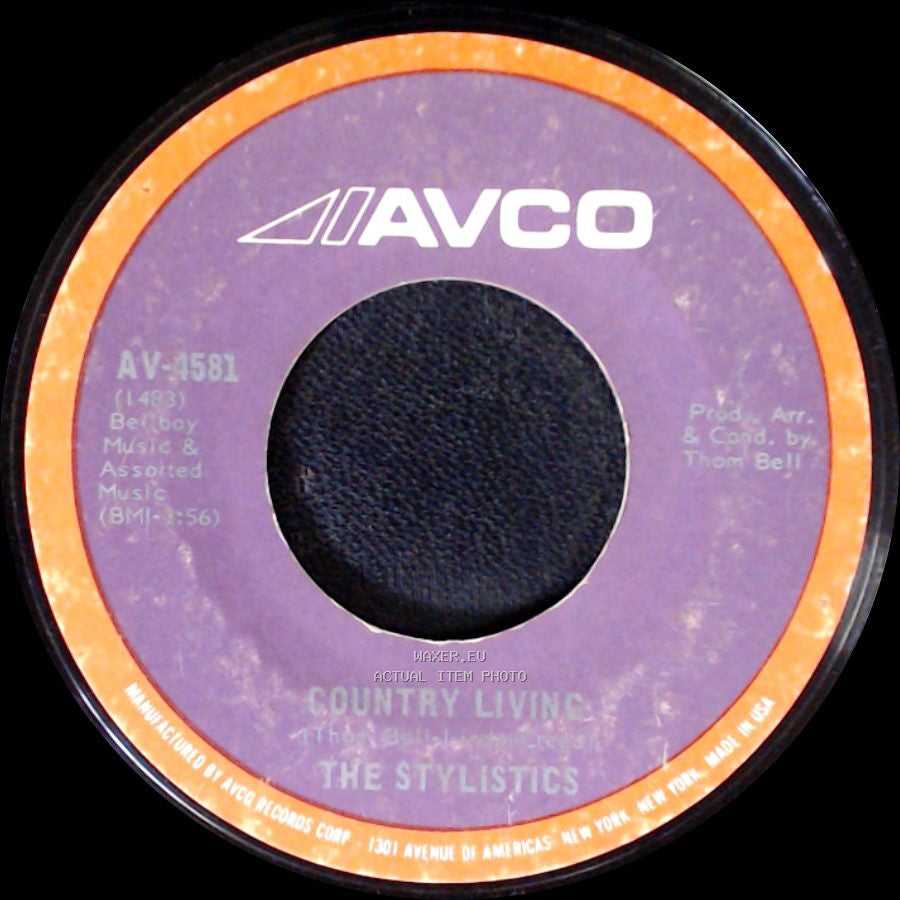 The Stylistics - Country Living / You Are Everything side A