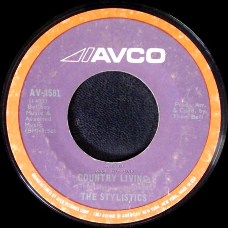 The Stylistics - Country Living / You Are Everything side A