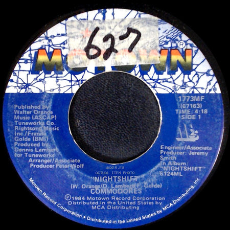Commodores - Nightshift / I Keep Running side A