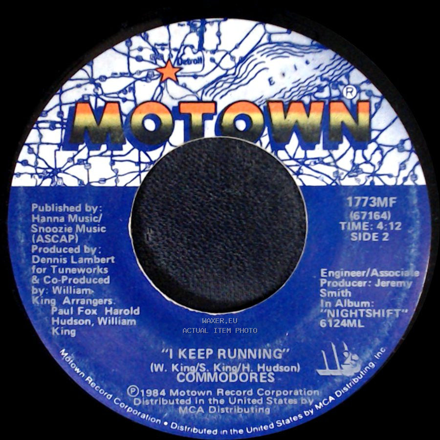 Commodores - Nightshift / I Keep Running side B