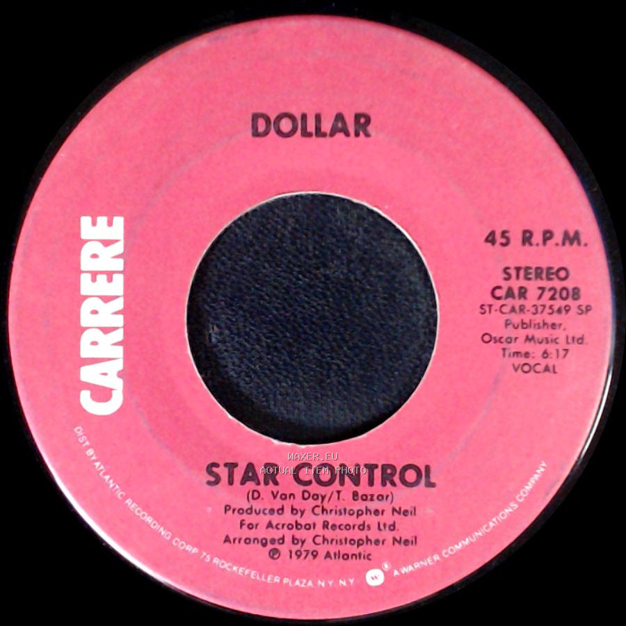 Dollar / Carrière - Shooting Star / Star Control side B