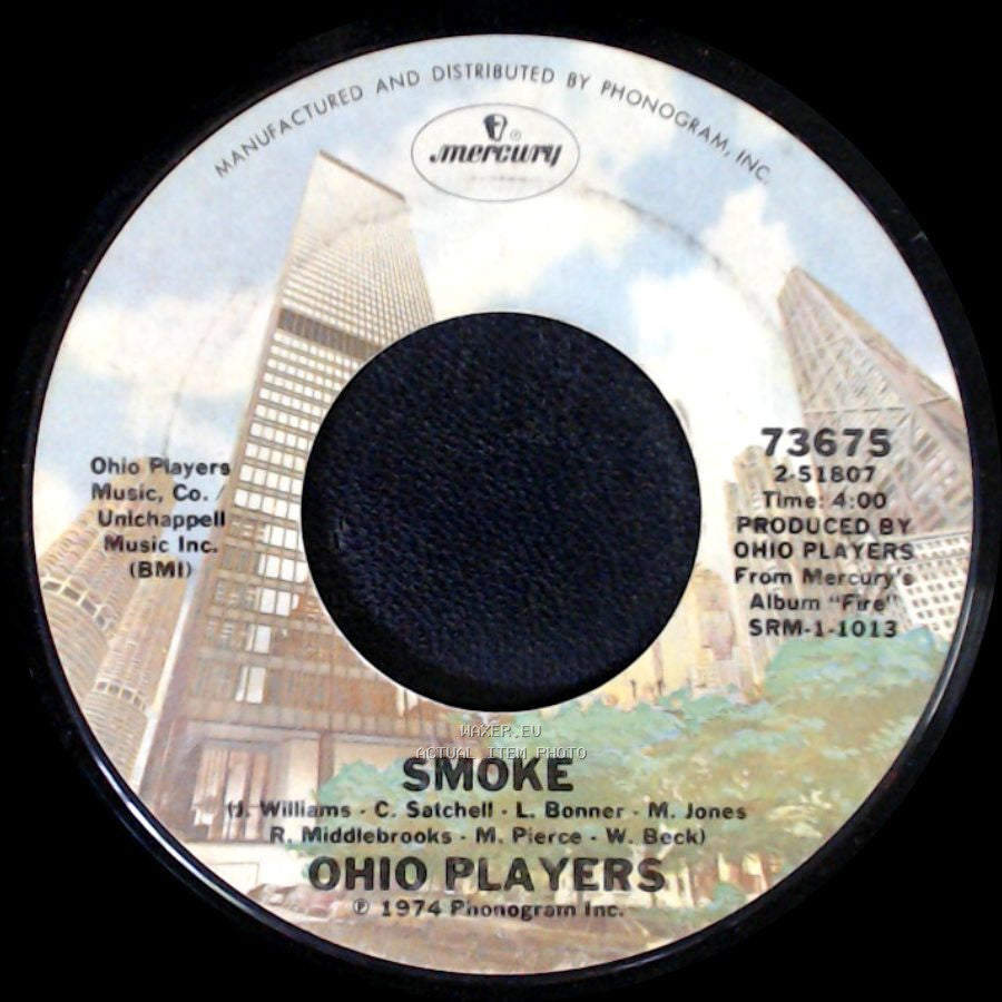 Ohio Players - Smoke / I Want To Be Free side A