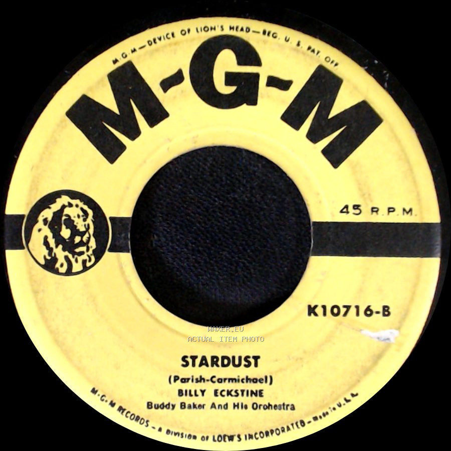 Billy Eckstine - I Wanna Be Loved / Stardust side B