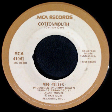 Mel Tillis - Cottonmouth / Coca Cola Cowboy side A