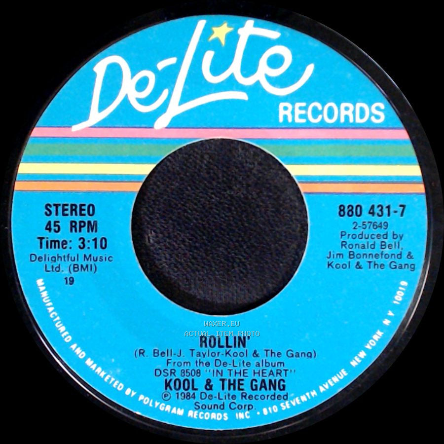 Kool & The Gang - Rollin' / Misled side A