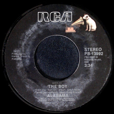 Alabama - There's No Way / The Boy side B