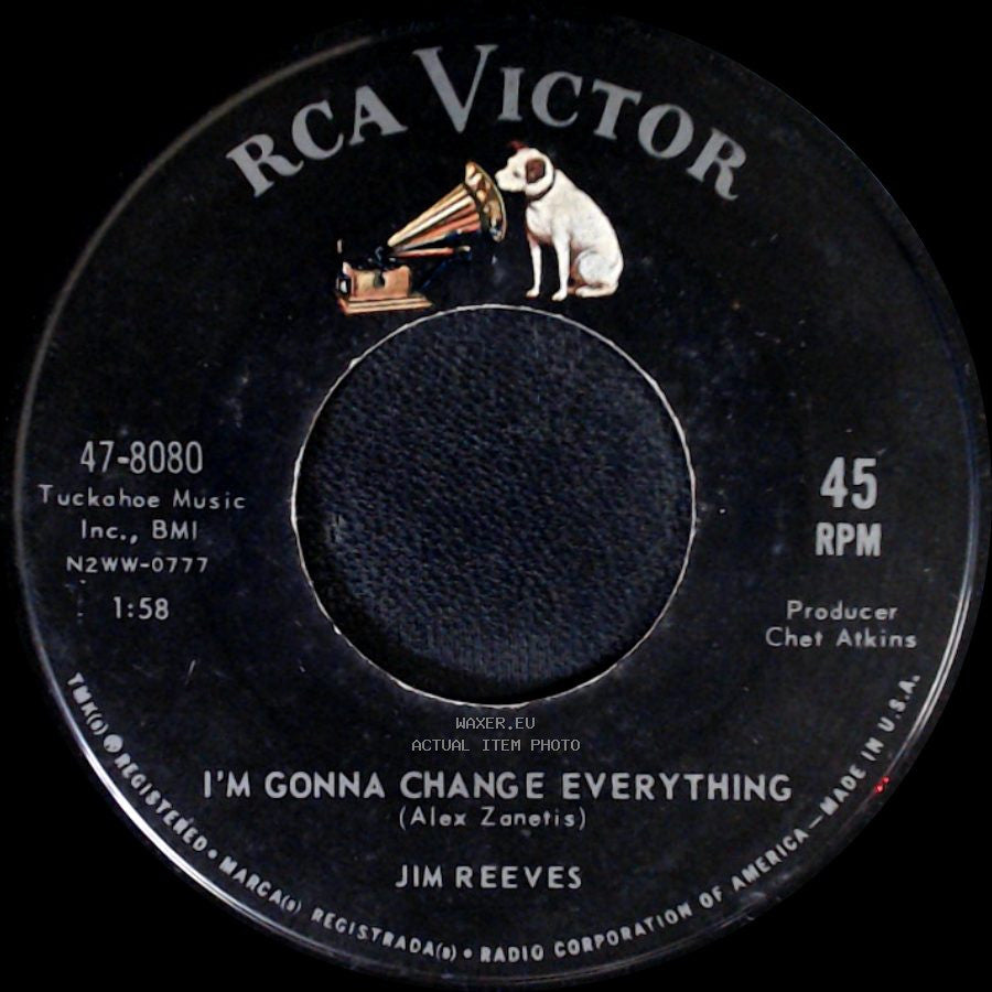 Jim Reeves - I'm Gonna Change Everything / Pride Goes Before A Fall side A