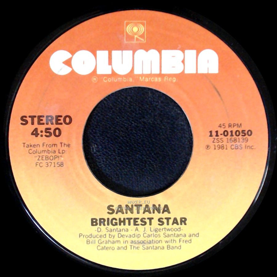 Santana - Winning / Brightest Star side B