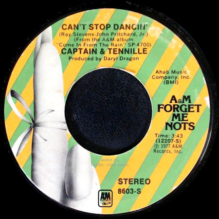 Captain & Tennille - Can't Stop Dancin' / Muskrat Love side A