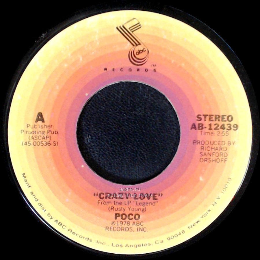 Poco - Crazy Love / Barbados side A