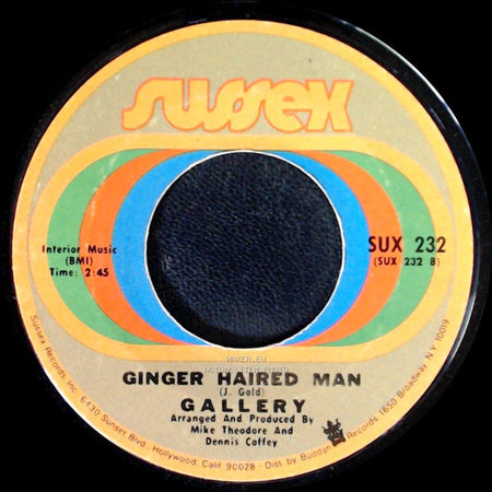 Gallery - Nice To Be With You / Ginger Haired Man side B