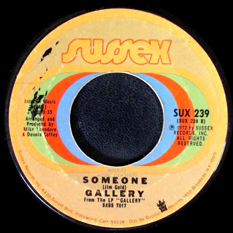 Gallery - Someone / I Believe In Music side A