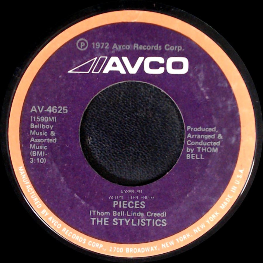 The Stylistics - Pieces / Rockin' Roll Baby side A