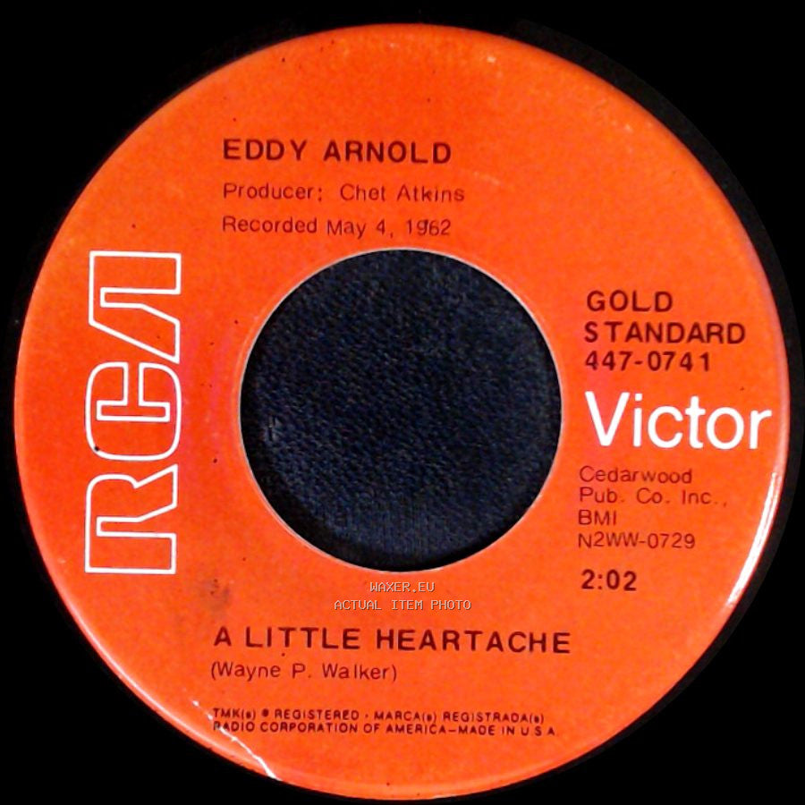 Eddy Arnold - What's He Doin' In My World / A Little Heartache side B