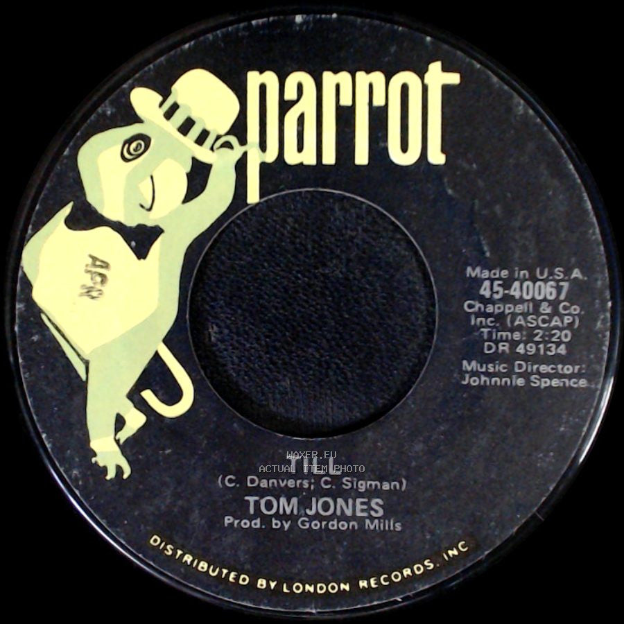 Tom Jones - One Day Soon / Till side B