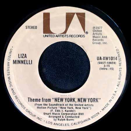 Ralph Burns & His Orchestra / Liza Minnelli - Hazoy / Theme From “New York, New York” side B
