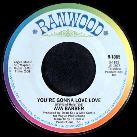 Ava Barber - I'm Gonna Make It After All / You're Gonna Love Love side B