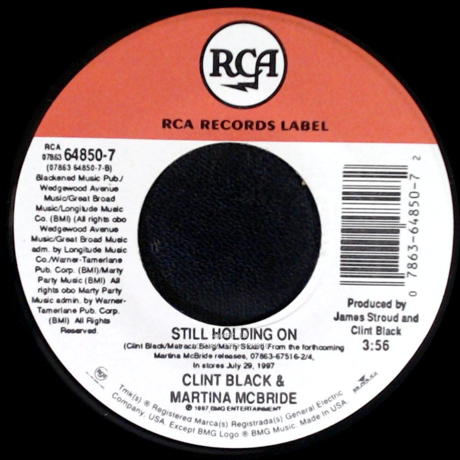 Clint Black & Martina Mcbride - Still Holding On / Still Holding On side A