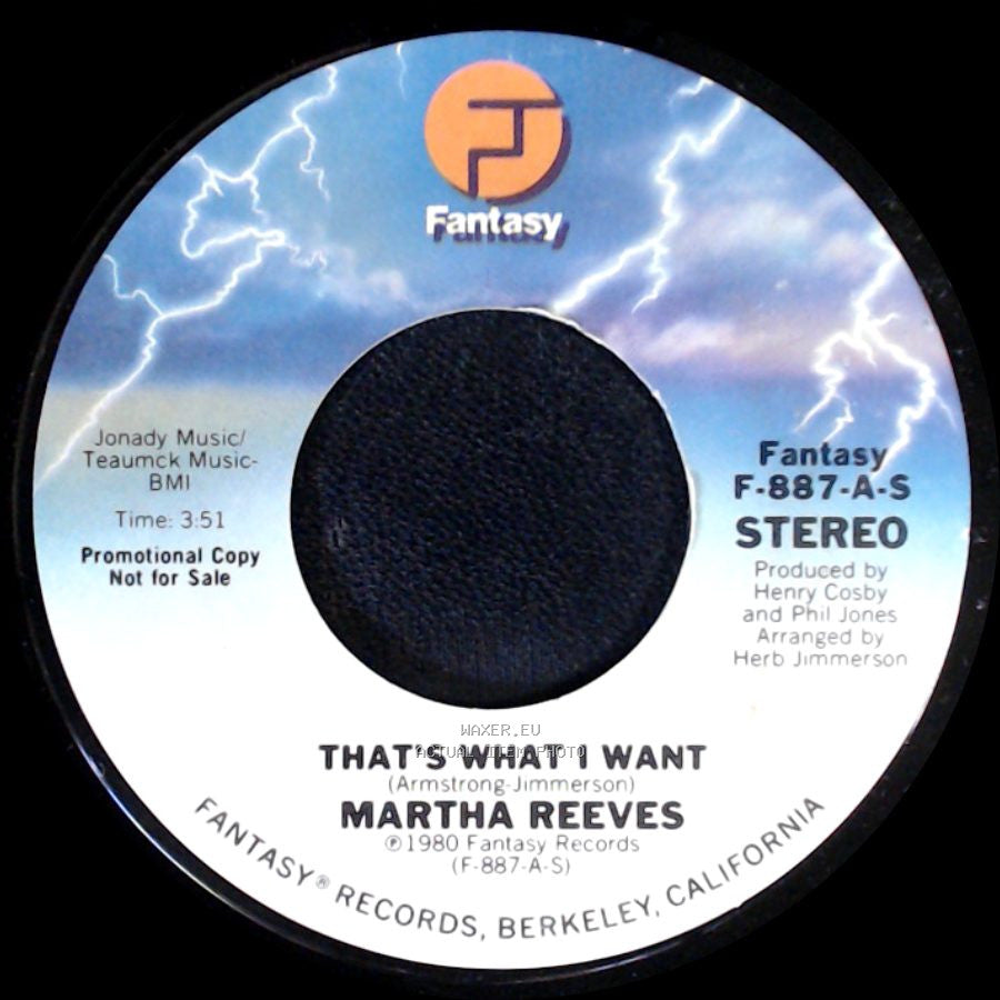 Martha Reeves - That's What I Want / That's What I Want side A