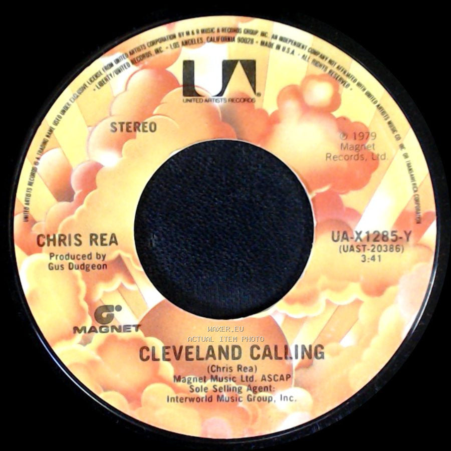 Chris Rea - Diamonds / Cleveland Calling side B
