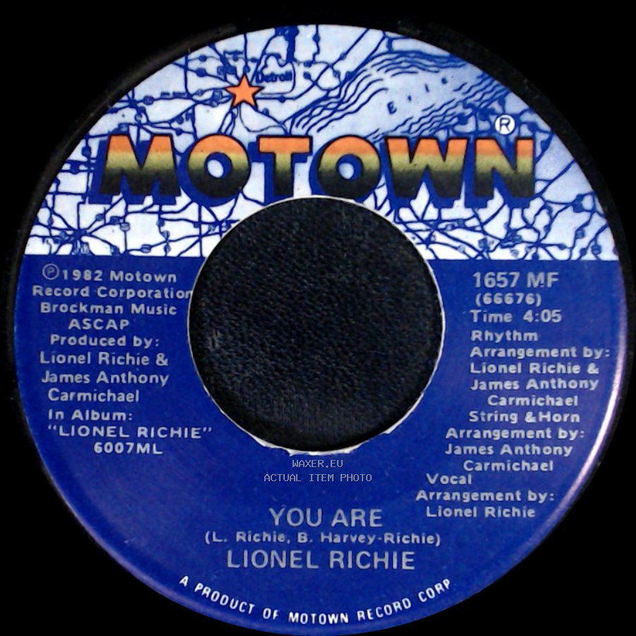 Lionel Richie - You Are / You Mean More To Me side A