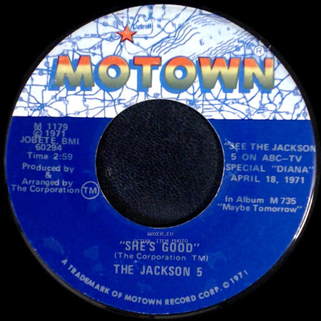 The Jackson 5 - Never Can Say Goodbye / She's Good side B