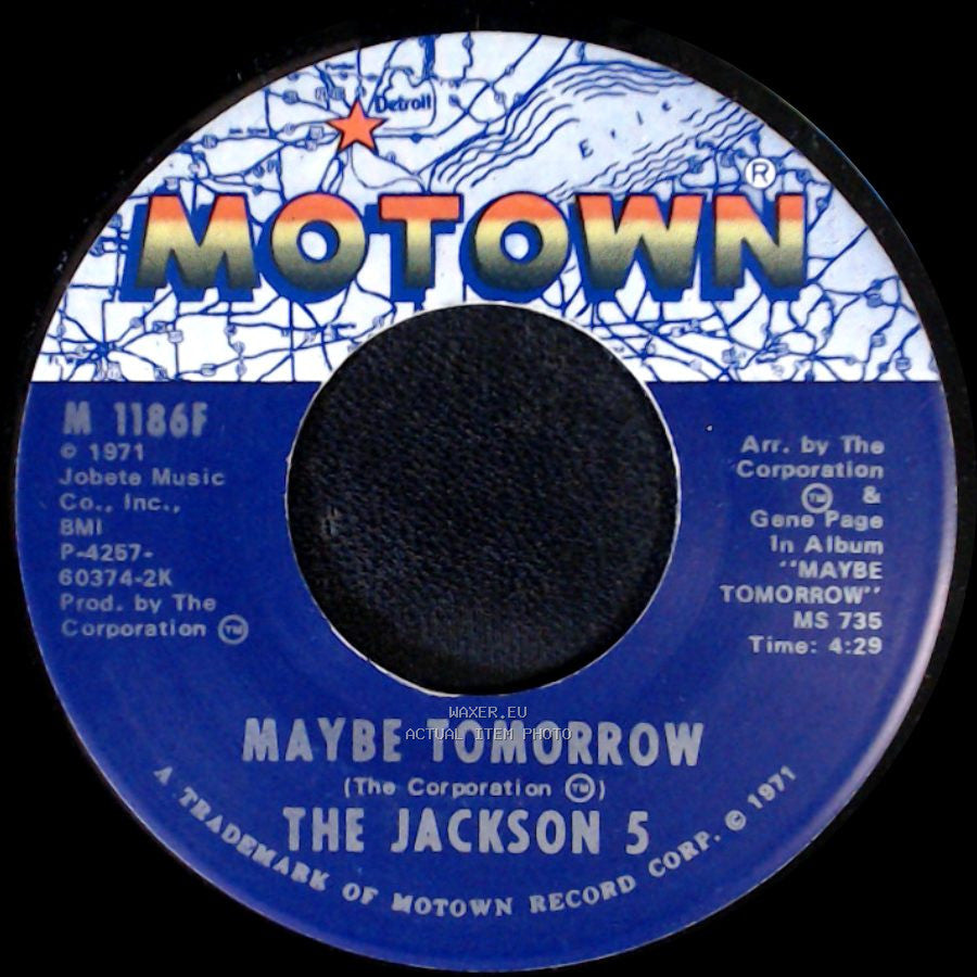 The Jackson 5 - I Will Find A Way / Maybe Tomorrow side B