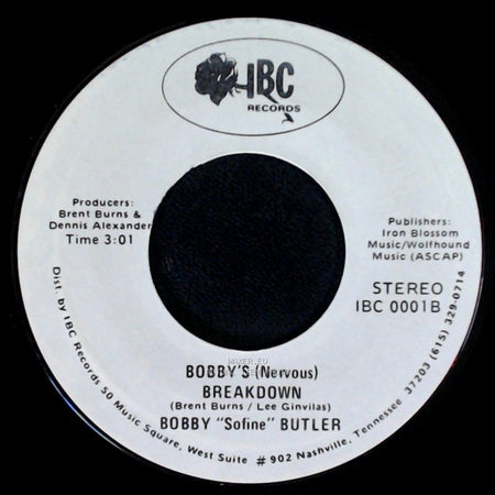 Bobby “Sofine” Butler - Bobby’S (Nervous) Breakdown / Cheaper Crude Or No More Food side A