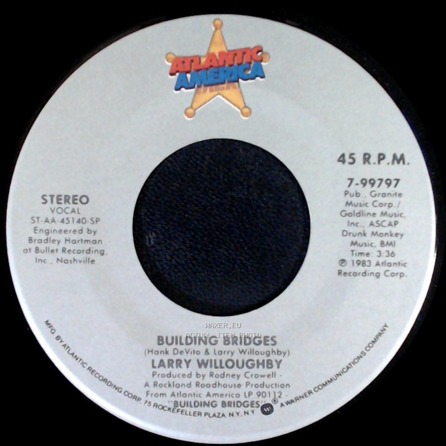 Larry Willoughby - Stone Cold / Building Bridges side B