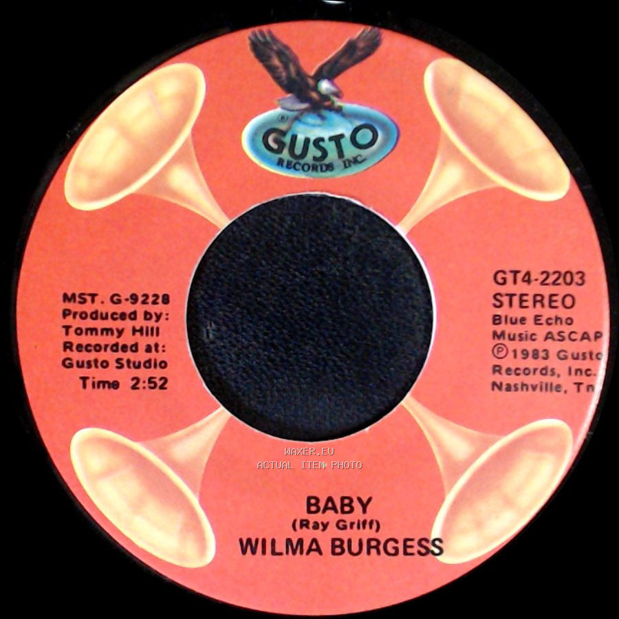 Wilma Burgess - Misty Blue / Baby side B