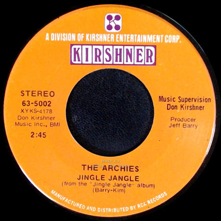The Archies - Jingle Jangle / Justine side A