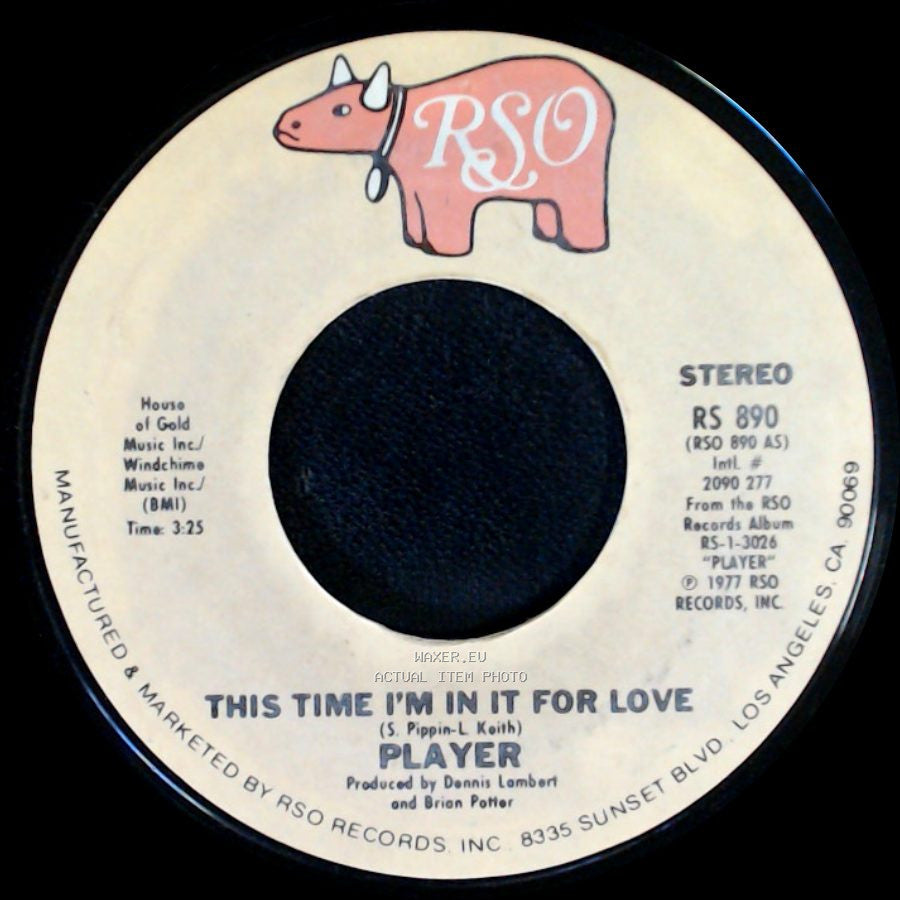 Player - Every Which Way / This Time I'm In It For Love side B