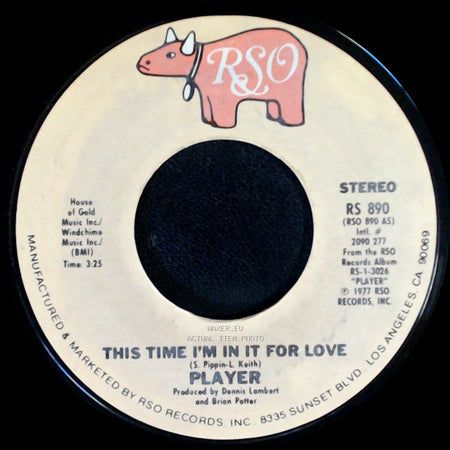 Player - Every Which Way / This Time I'm In It For Love side B