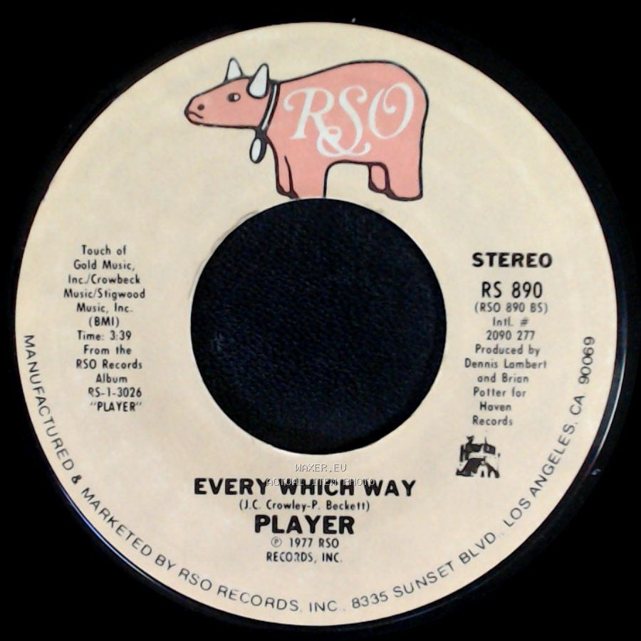 Player - Every Which Way / This Time I'm In It For Love side A