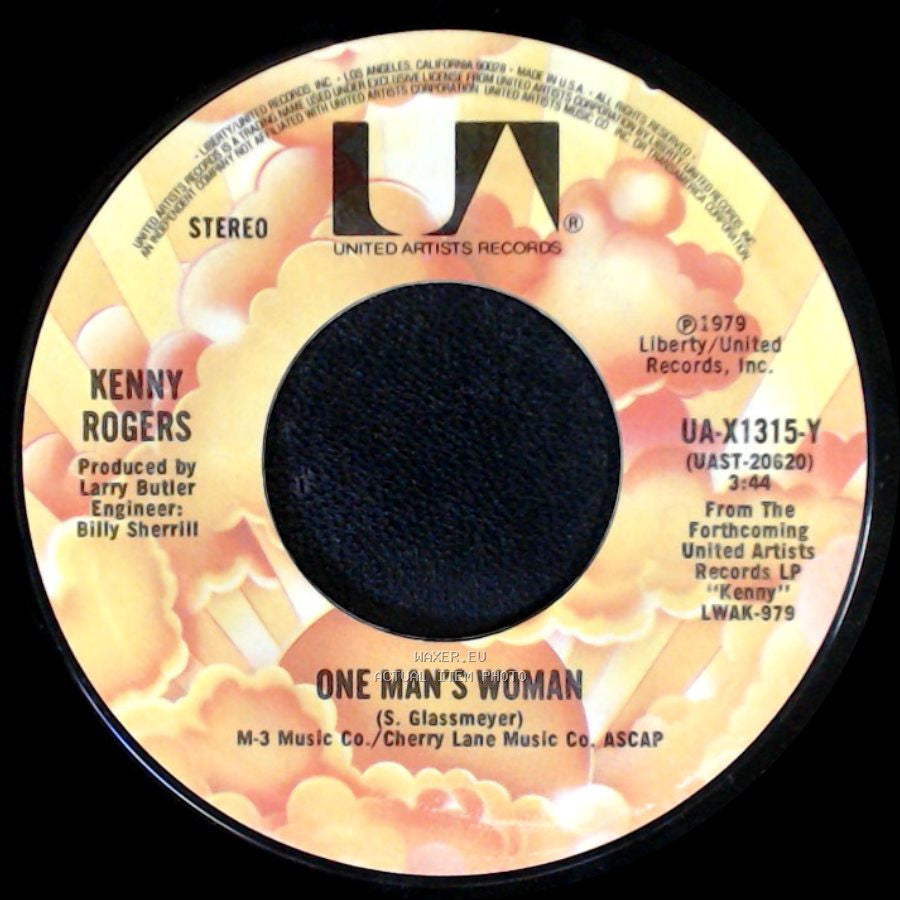 Kenny Rogers - You Decorated My Life / One Man's Woman side B