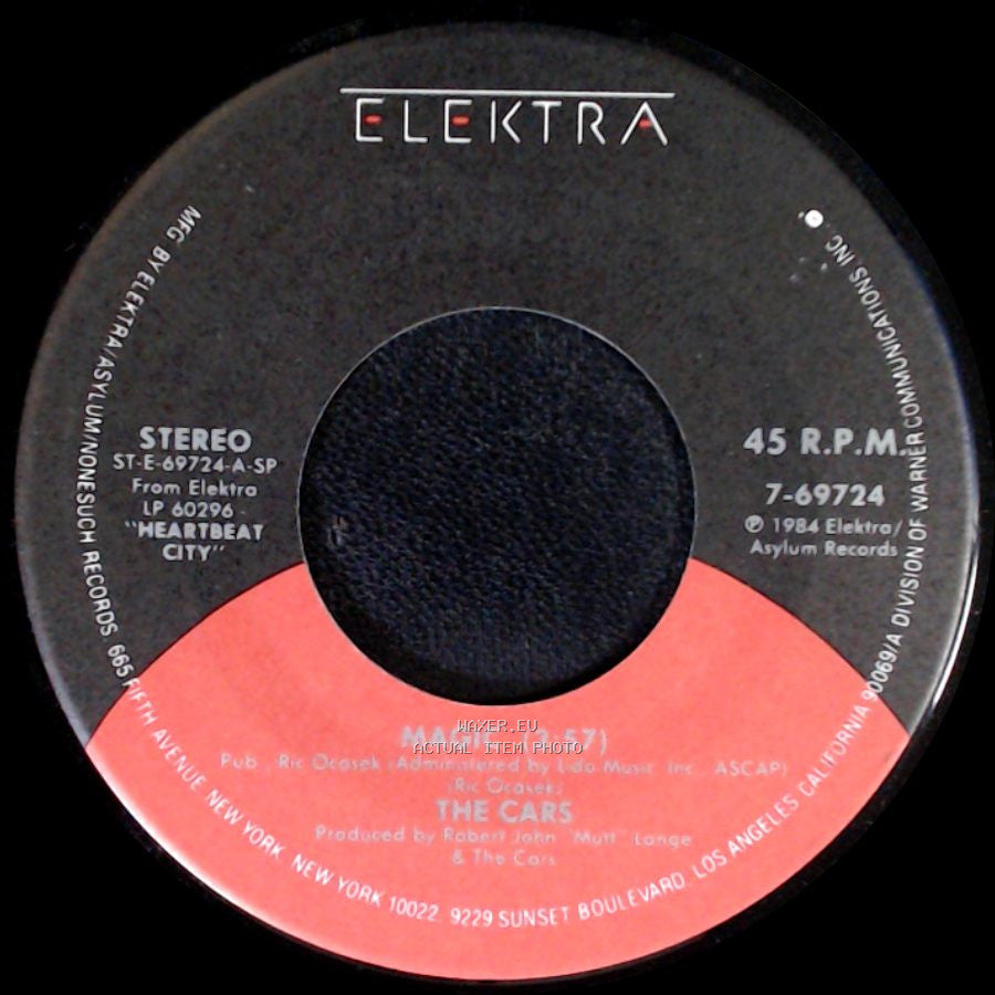 The Cars - Magic / I Refuse side A