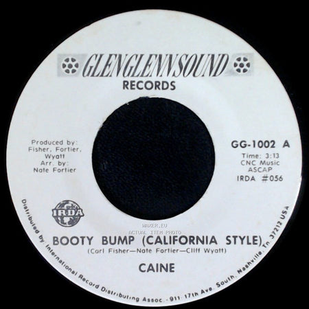 Caine - Booty Bump (California Style) / Mo' Booty Bump (California Style) side A