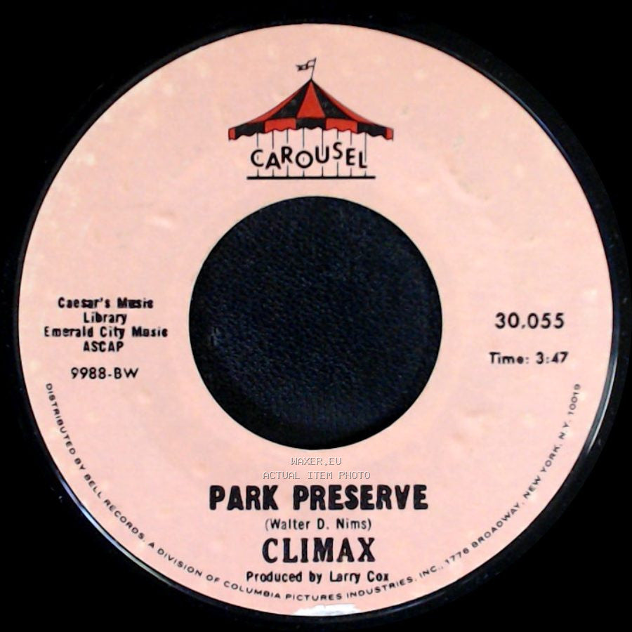 Climax - Precious And Few / Park Preserve side B