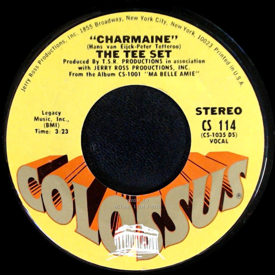 The Tee Set - Charmaine / If You Do Believe In Love side A