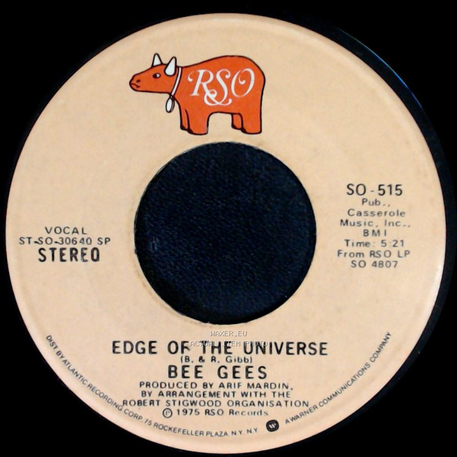 Bee Gees - Nights On Broadway / Edge Of The Universe side B