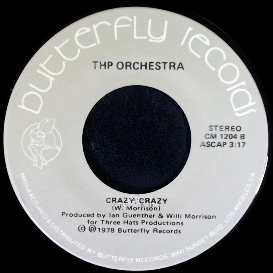 Thp Orchestra - Crazy, Crazy / Black Orpheus (Manha De Carnaval) side A