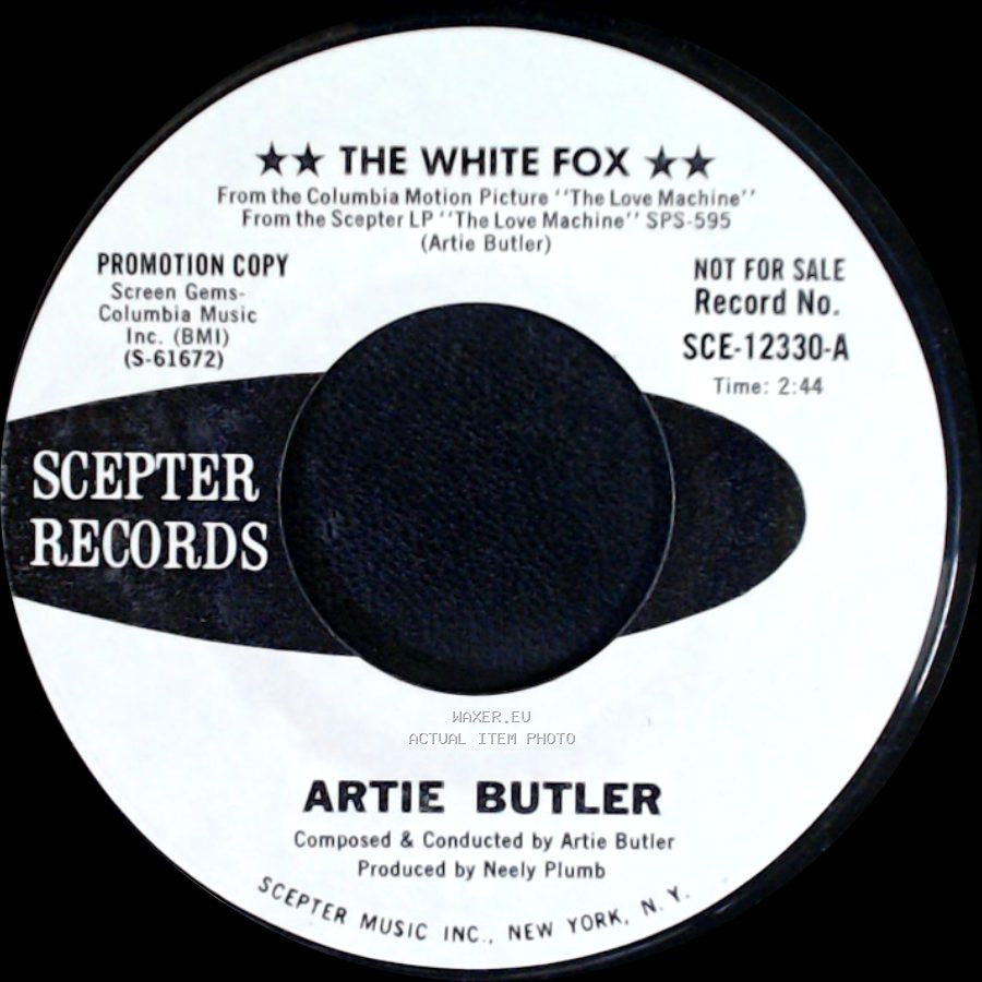 Artie Butler - The White Fox / Love Clown Love side A