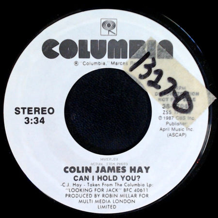 Colin James Hay - Can I Hold You? / Can I Hold You? side A