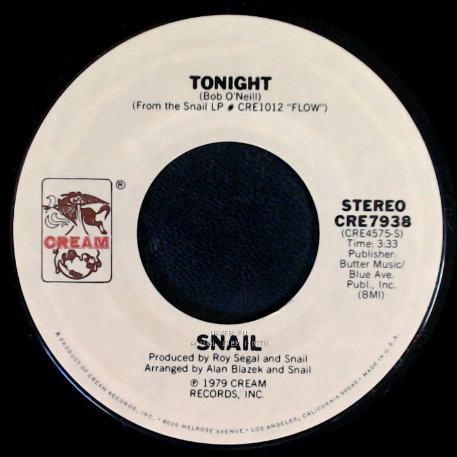 Snail - Tonight / Forever side A