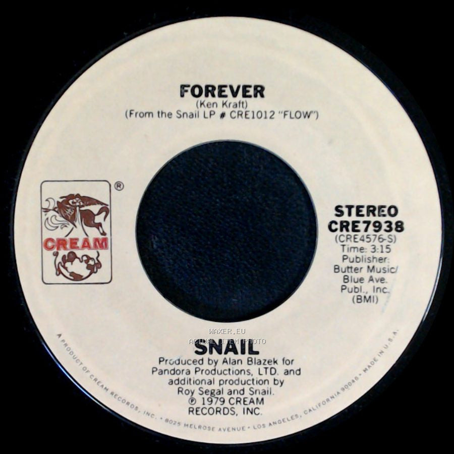 Snail - Tonight / Forever side B